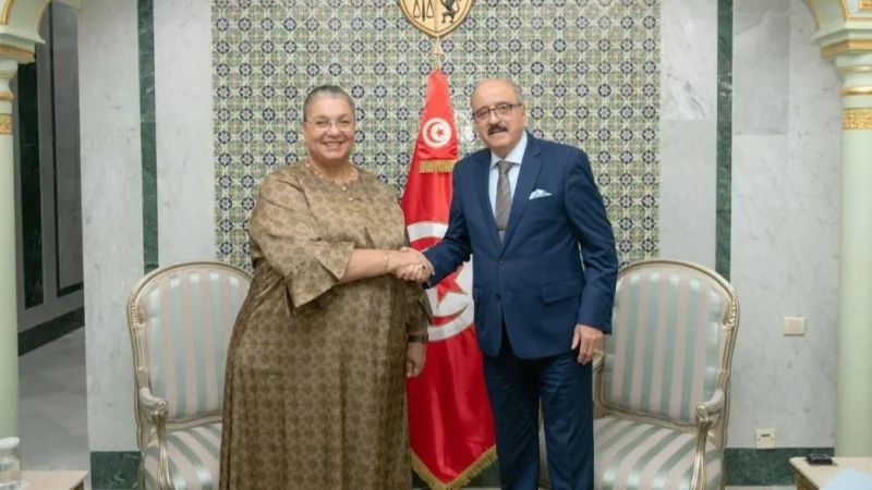 وزير الخارجية يلتقي رئيسة البعثة الأممية للدعم في ليبيا