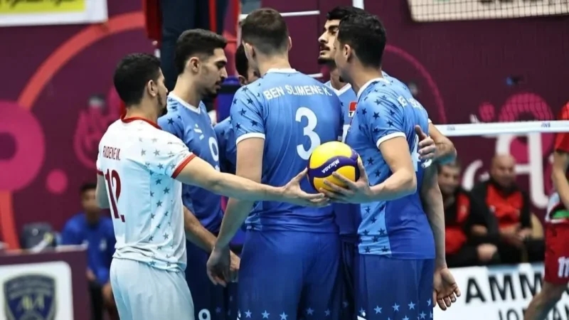 Volley - Arab Challenge Cup: La Tunisie domine la Jordanie