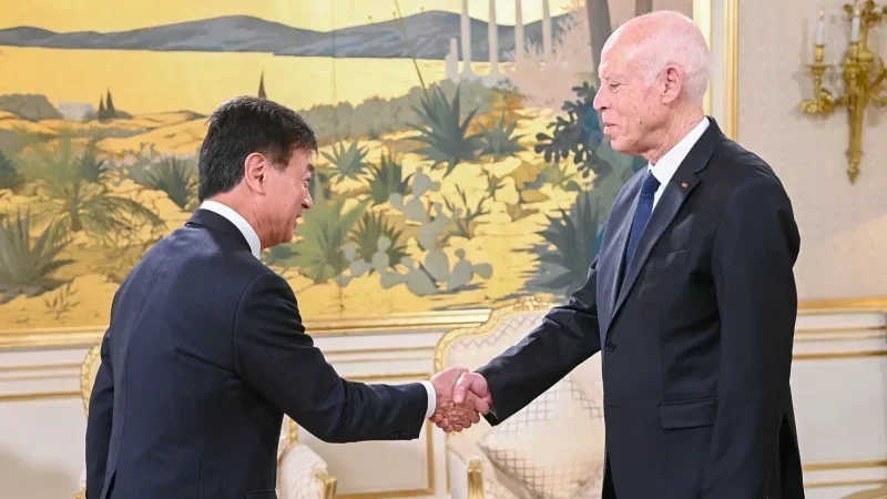 L’ambassadeur du Japon fait ses adieux à Kais Saïed