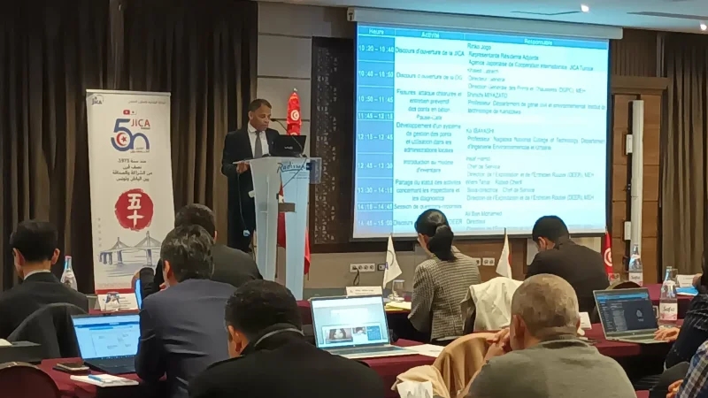 تعاون تونسي-ياباني لمراقبة أكثر من 3800 منشأة وجسر بتقنيات عصرية