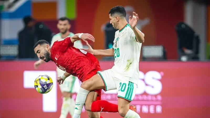 كأس العرب: الجزائر تفوز بخماسيّة على البحرين