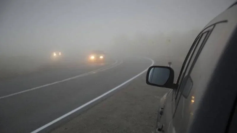 ضباب كثيف وأمطار متفرقة هذا اليوم