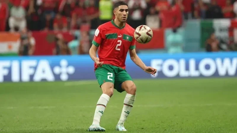 أشرف حكيمي ضمن القائمة الرسمية للمغرب في كأس أفريقيا