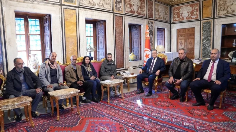 رئيس مجلس نواب الشعب يستقبل ممثّلين عن عمال الحضائر