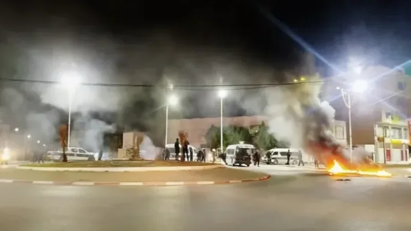 القيروان: إيقاف 21 شابًا على خلفية الاحتجاجات الأخيرة
