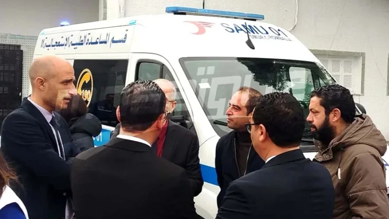 مستشفى قرمبالية يتسلّم ثالث وحدة إسعاف متنقلة في نابل