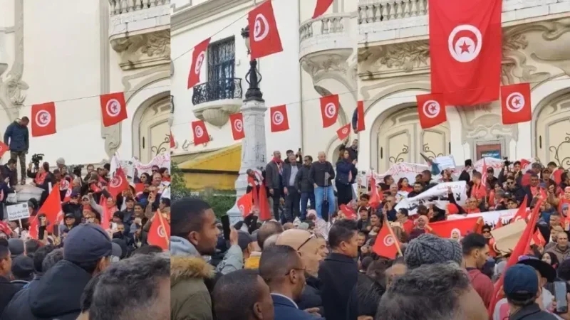 Marche populaire pour la souveraineté et contre l’ingérence étrangère