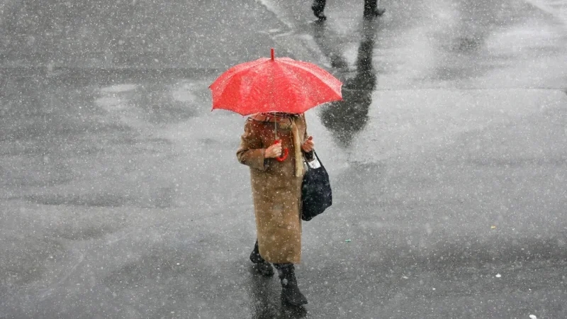 سحب كثيفة وأمطار رعدية يوم الأحد