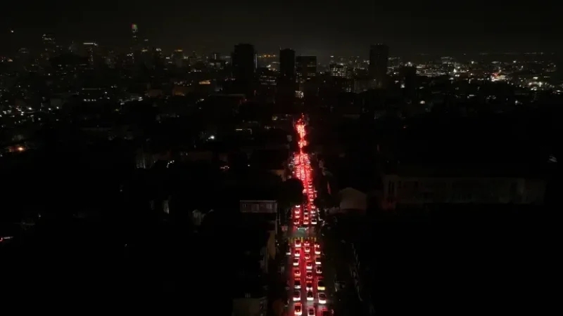 سان فرانسيسكو تغرق في الظلام