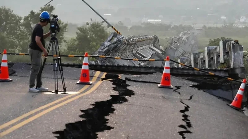 Taïwan: Séisme de magnitude 6,1