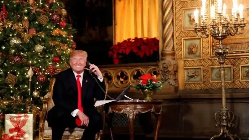 ترامب: 'عيد ميلاد مجيد للجميع بمن فيهم 'حثالة اليسار المتطرف'