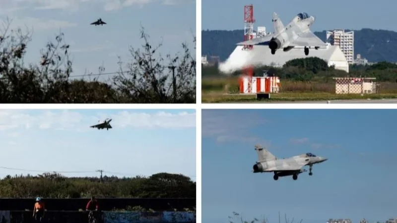 الصين تعلن انطلاق تدريبات بالذخيرة الحية حول تايوان