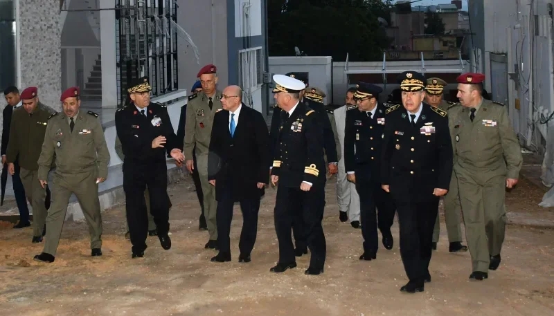 Khaled Shili se rend à la base d’El Omrane