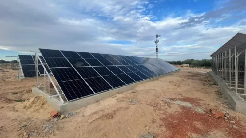 ماجل بلعباس: محطتان لإنتاج الطاقة الشمسية تدخلان حيّز الاستغلال قريبا