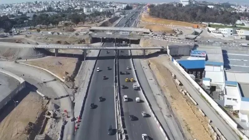 تحوير جزئي لحركة المرور على مستوى مفترق المروج 1 و 2