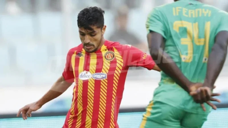 إصابة في الركبة للاعب الترجي محمد بن علي