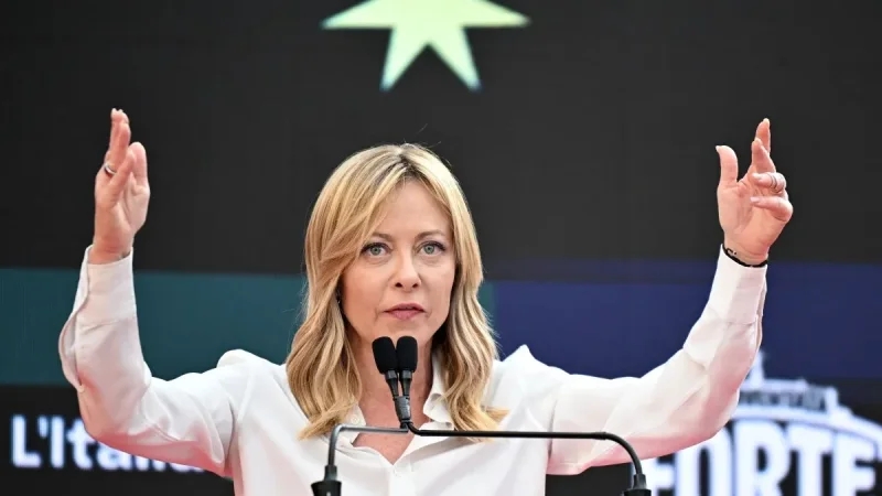 ميلوني تجدد رفضها إرسال قوات إيطالية إلى أوكرانيا