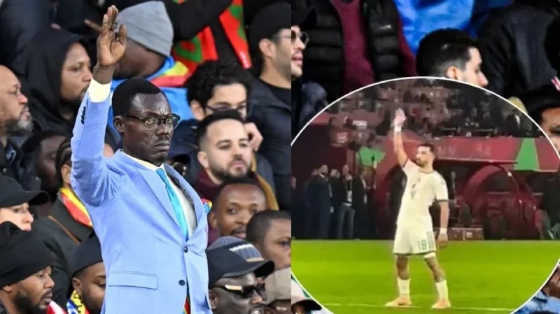 لاعب الجزائر يعتذر بعد احتفاله الساخر أمام جماهير الكونغو الديمقراطية