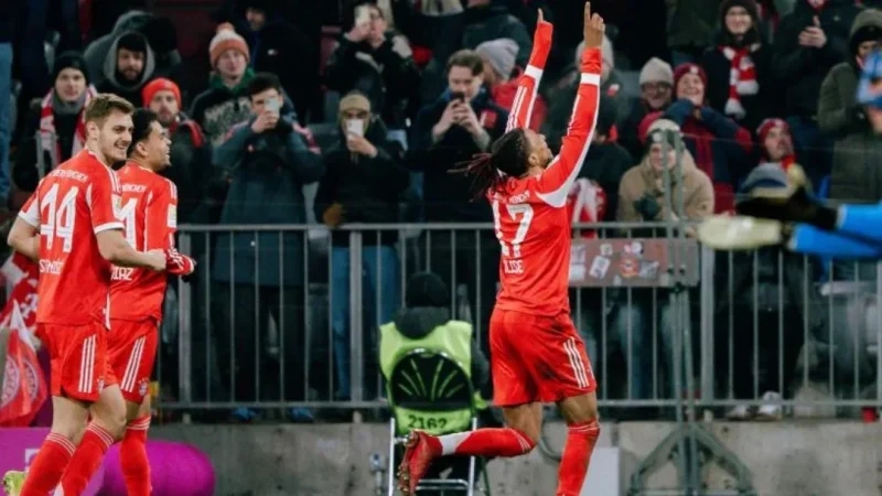 الدوري الألماني.. بايرن يسحق فولفسبورغ 8-1 ويعزز صدارته للبطولة