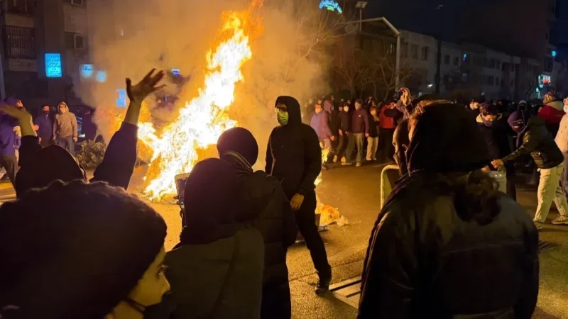 منظمة هرانا: ارتفاع عدد قتلى الاحتجاجات في إيران إلى 2571