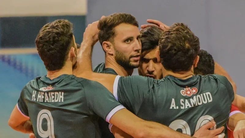 بطولة الأندية العربية للكرة الطائرة: النجم الساحلي يتأهل إلى النهائي
