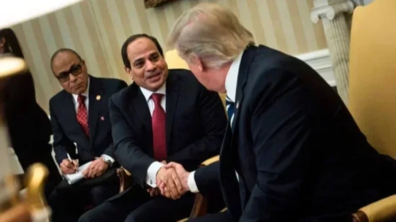رسالة من ترامب إلى السيسي.. ماذا جاء فيها؟