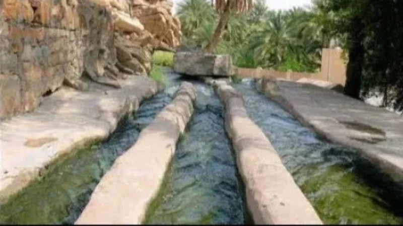 كسرى: انطلاق مشروع صيانة وتجديد قنوات الري التقليدية