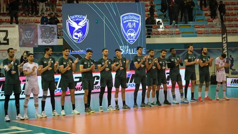 الشرطة القطري يُتوّج بالبطولة العربية للكرة الطائرة بفوزه على النجم