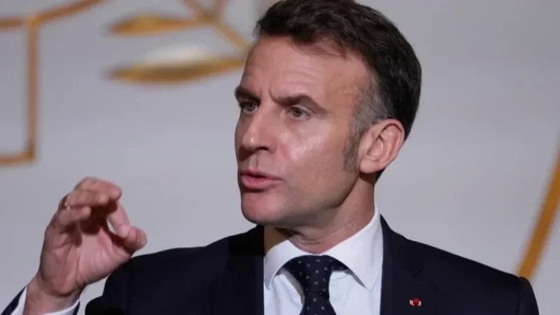 ماكرون: الرسوم الأمريكية غير مقبولة وسنرد بطريقة موحّدة