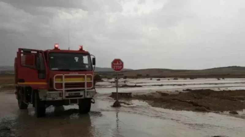 بسبب الأمطار: وفاة شخصين في المكنين