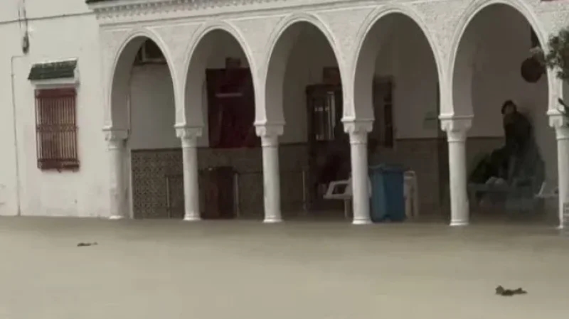 سليمان: إجلاء 10 مواطنين وإيوائهم بالقاعة المغطاة