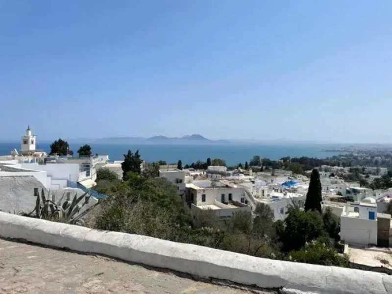 Sidi Bou Saïd : la colline glisse, la Protection civile alerte