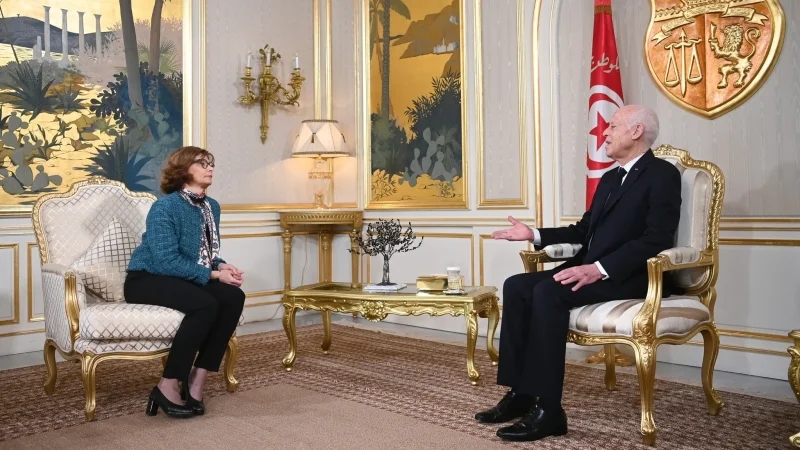 بمناسبة انتهاء مهامهما بتونس.. سعيد يستقبل سفيري بولونيا والبرتغال