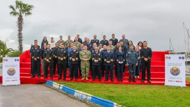 اختتام تمرين 'فينيكس أكسبريس 26' بالقاعدة البحرية بحلق الوادي
