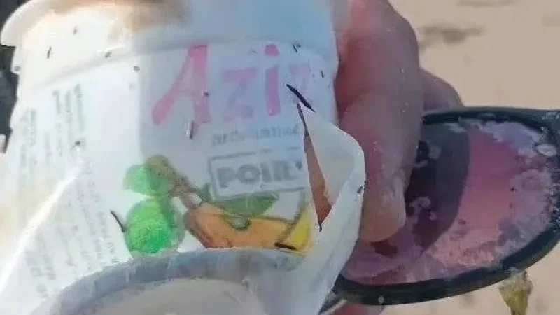 رسالة من البحر..'نفاياتكم تعود إليكم'!