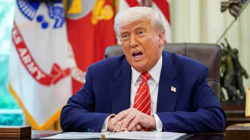 ترامب: أسطول ‌حربي رائع آخر ‍يبحر بشكل جميل نحو ‌إيران الآن