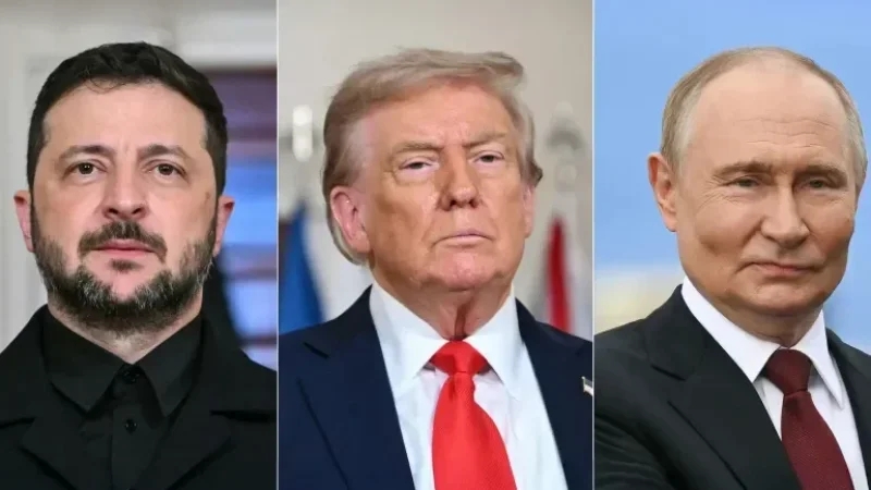 زيلينسكي: جولة محادثات ثلاثية مع واشنطن وموسكو