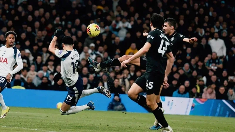 Premier League: Man City laisse filer deux points face à Tottenham