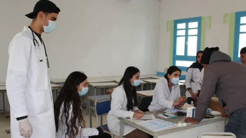 خدمات صحية مجانية لـ475 مريضا في حاسي الفريد