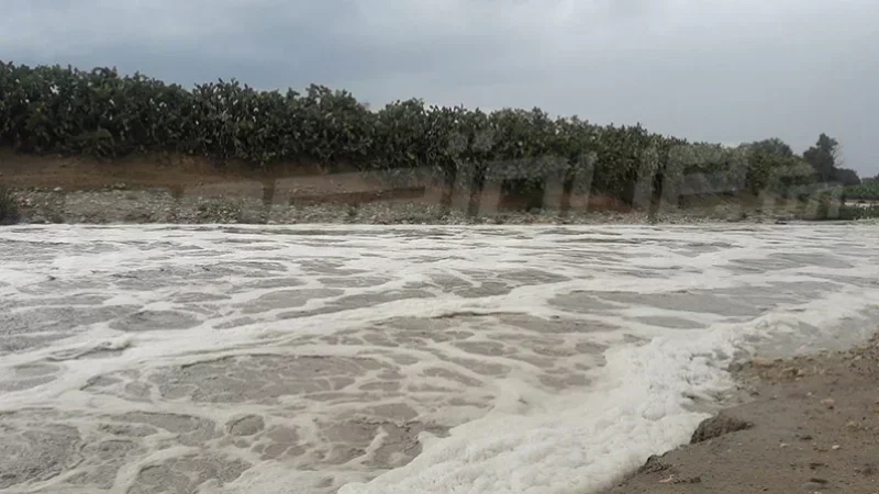 Jendouba-Intempéries: La route menant à la localité de Touahria fermée