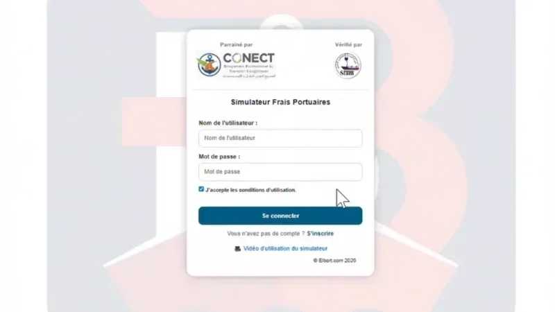 Lancement d’une plateforme numérique pour les frais portuaires