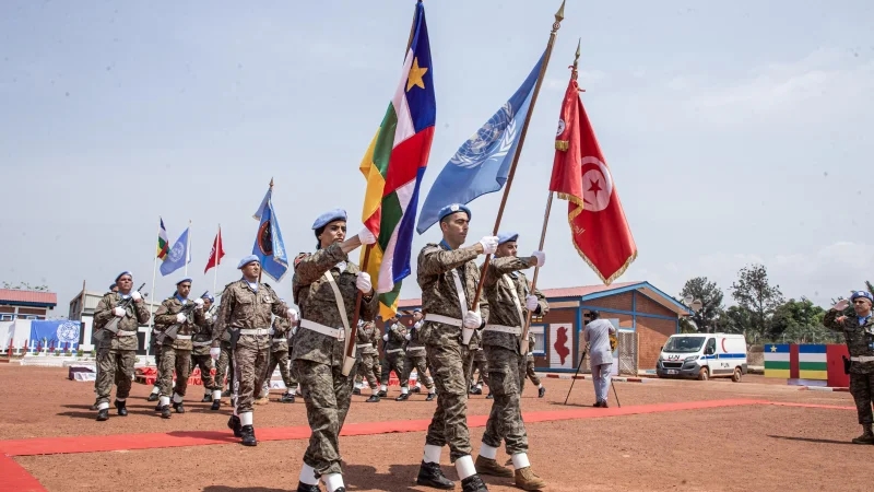 منح ميدالية الأمم المتحدة لوحدة النقل الجوي التونسية بقوات حفظ السلام