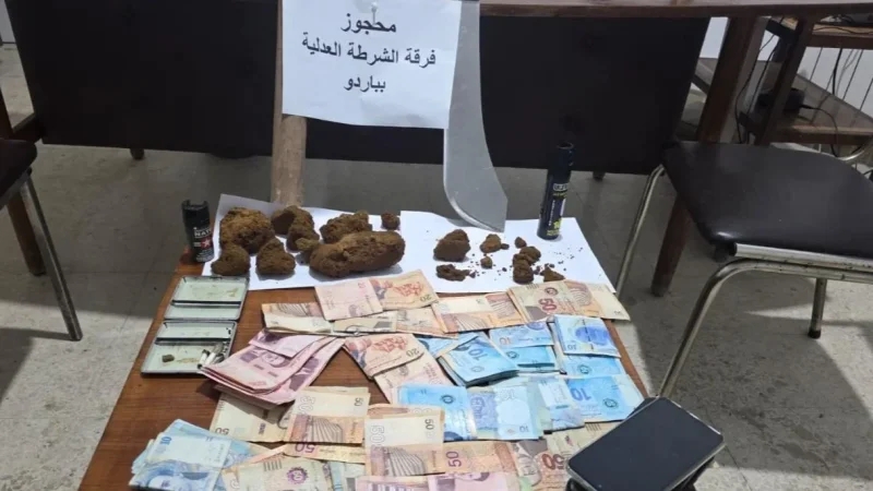 باردو: الأمن يتمكن من تفكيك شبكة لتصنيع وترويج المخدرات
