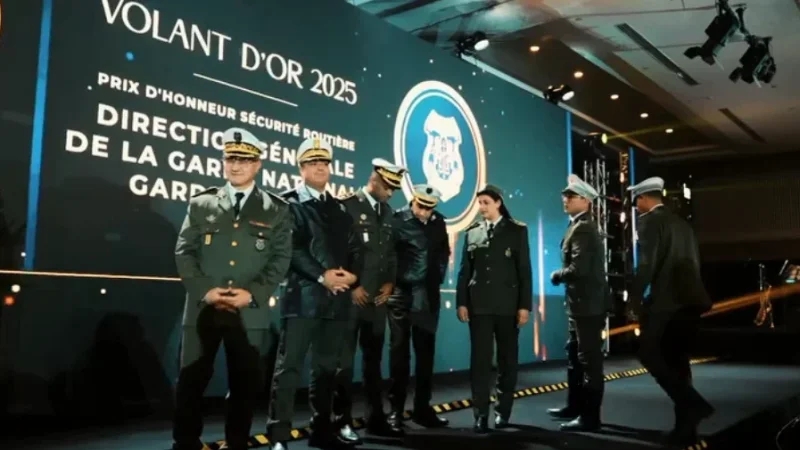 الرابع تواليا.. إدارة الحرس تتحصل على 'المقود الذهبي' للسلامة المرورية