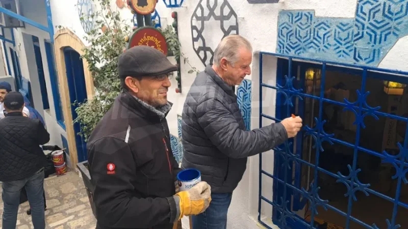 المدينة العتيقة بسوسة تتزيّن.. مبادرة دهن وتزويق بنهج سوق القايد