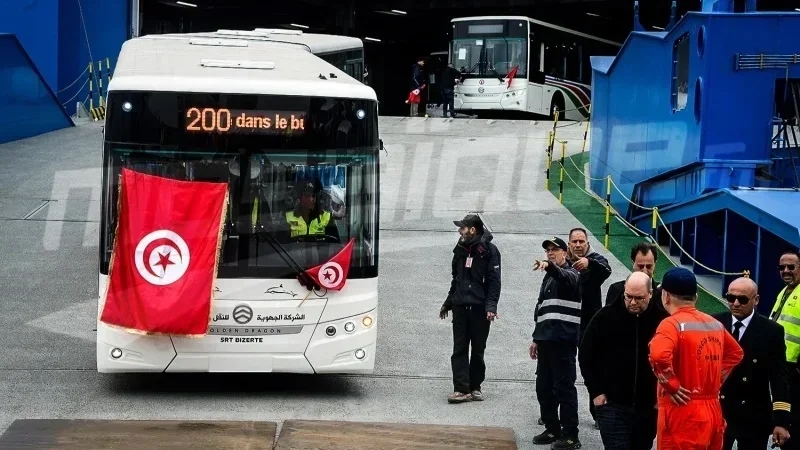 Un second lot de bus chinois attendu prochainement en Tunisie