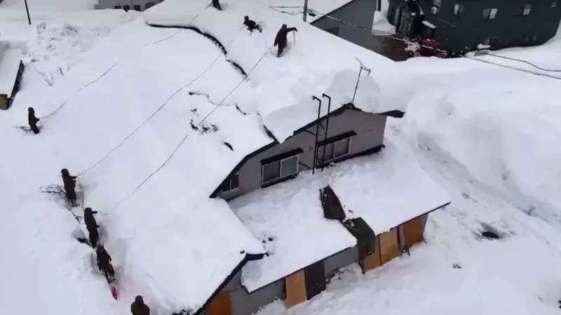 Japon: Les fortes chutes de neige font au moins 46 morts