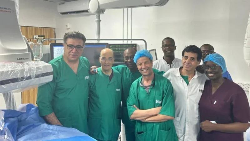 بعثة طبية تونسية–سنغالية تجري 6 عمليات ناجحة لتوسيع الصمام الميترالي