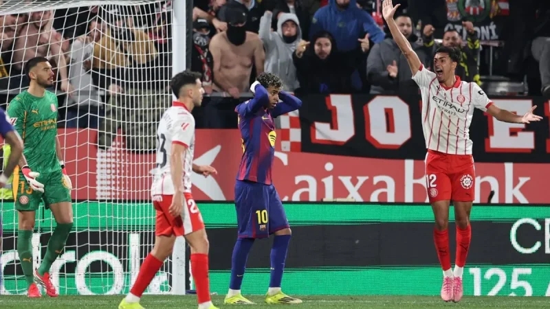 الدوري الإسباني: برشلونة ينهزم ضد جيرونا ويفقد الصدارة لريال مدريد