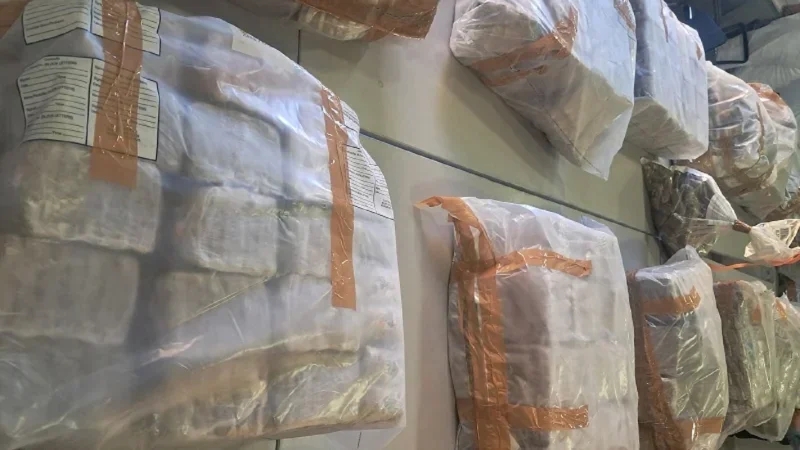 الحرس الوطني يعدم 538 كغ من المخدرات المحجوزة